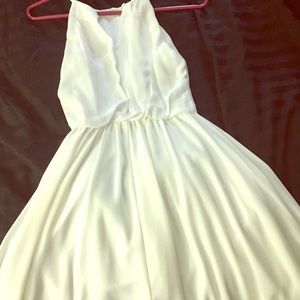 White dress for bride to be